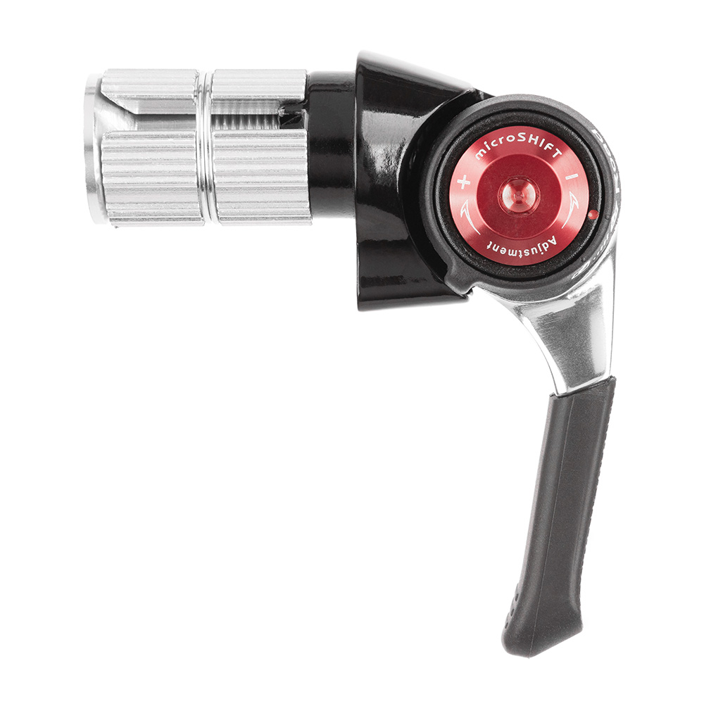 MicroSHIFT RD Bar End Shifters Grey 10 Speed Tiagra