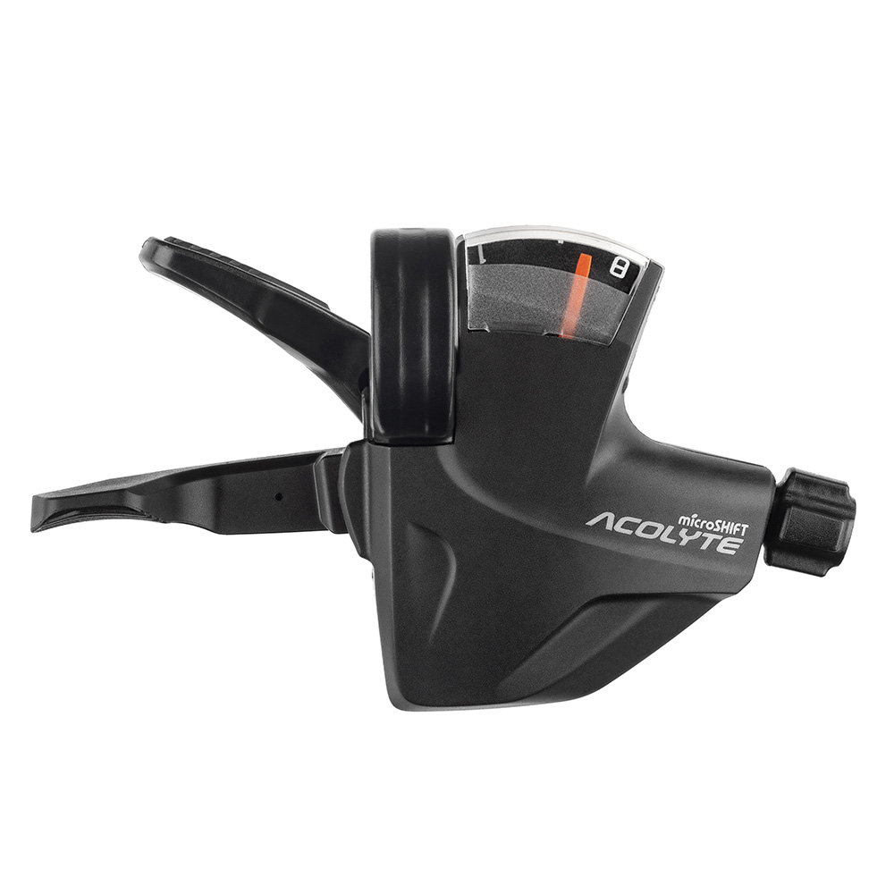 MicroSHIFT Acolyte Quick Trigger 8-Speed Shifter Black 8 Speed
