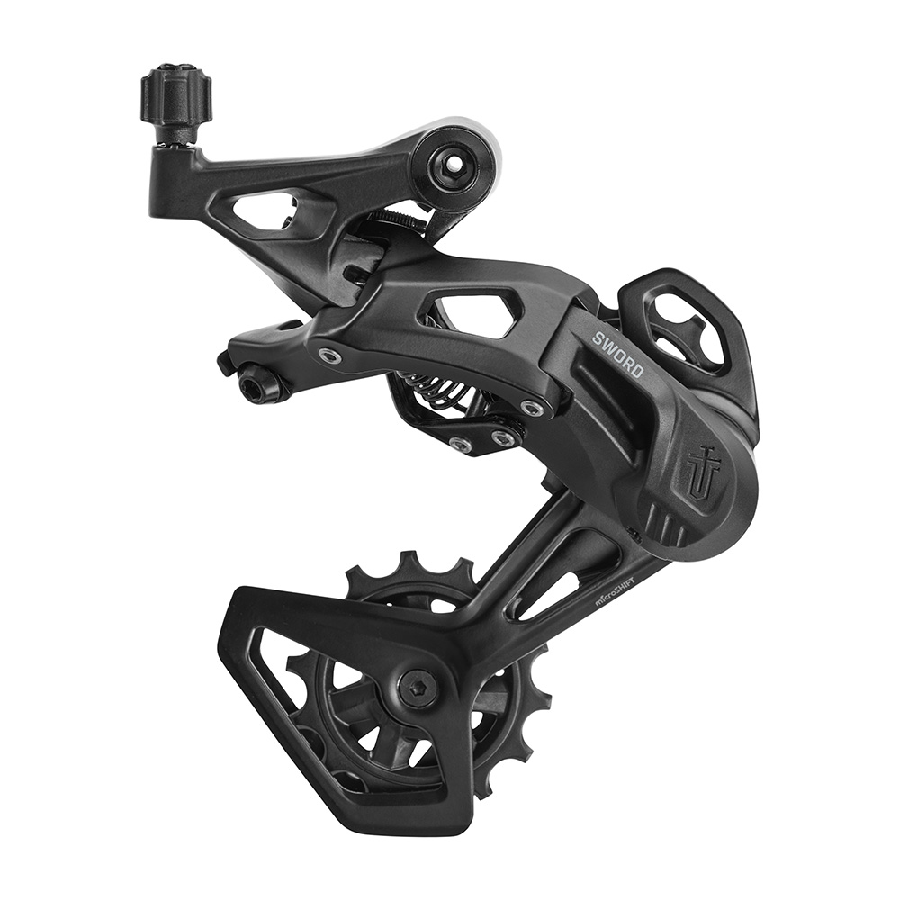 MicroSHIFT Sword Black Rear Derailleur Speed Black 1 x 9/10 Speed