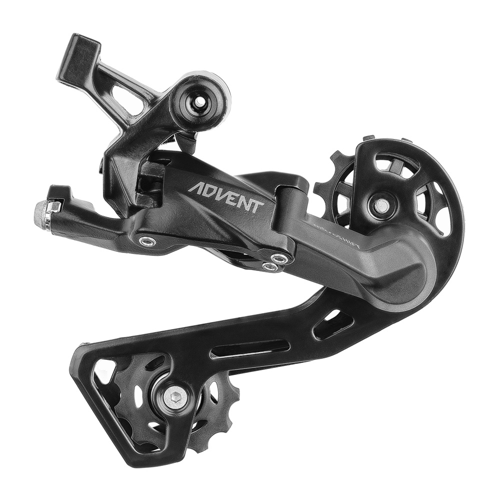 MicroSHIFT ADVENT Rear Derailleur 9 Speed Medium Cage Black 9 Speed