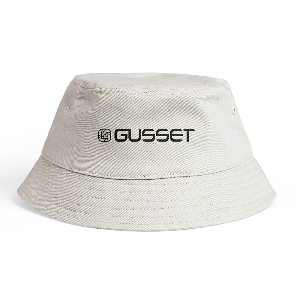 Gusset Components Bucket Hat White One Size