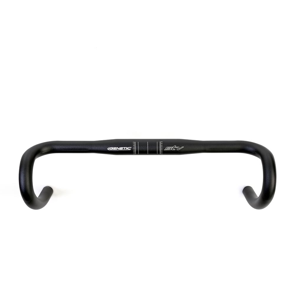 Genetic STV Road Handlebars Black 31.8mm Bar Clamp