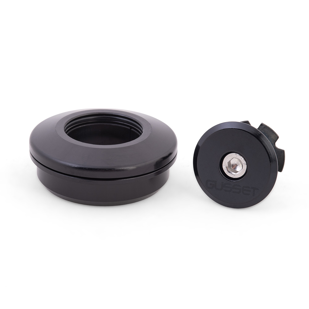 Headset Upper Cup ZS49/28.6 Gusset Components S2 Black