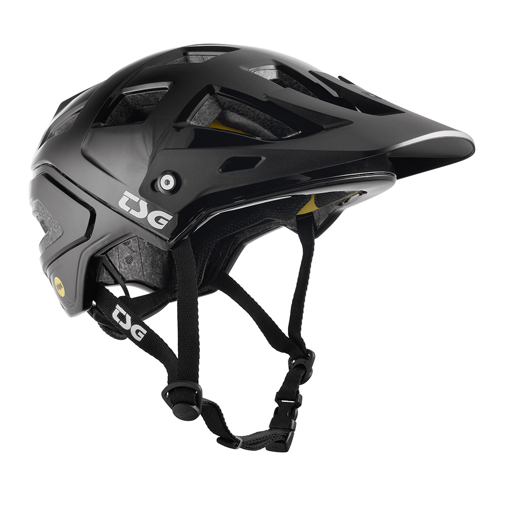 TSG Scope MIPS MTB All Mountain Helmet Gloss Black S/M