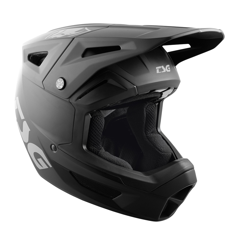 TSG Sentinel Full Face Bike Helmet Satin Black