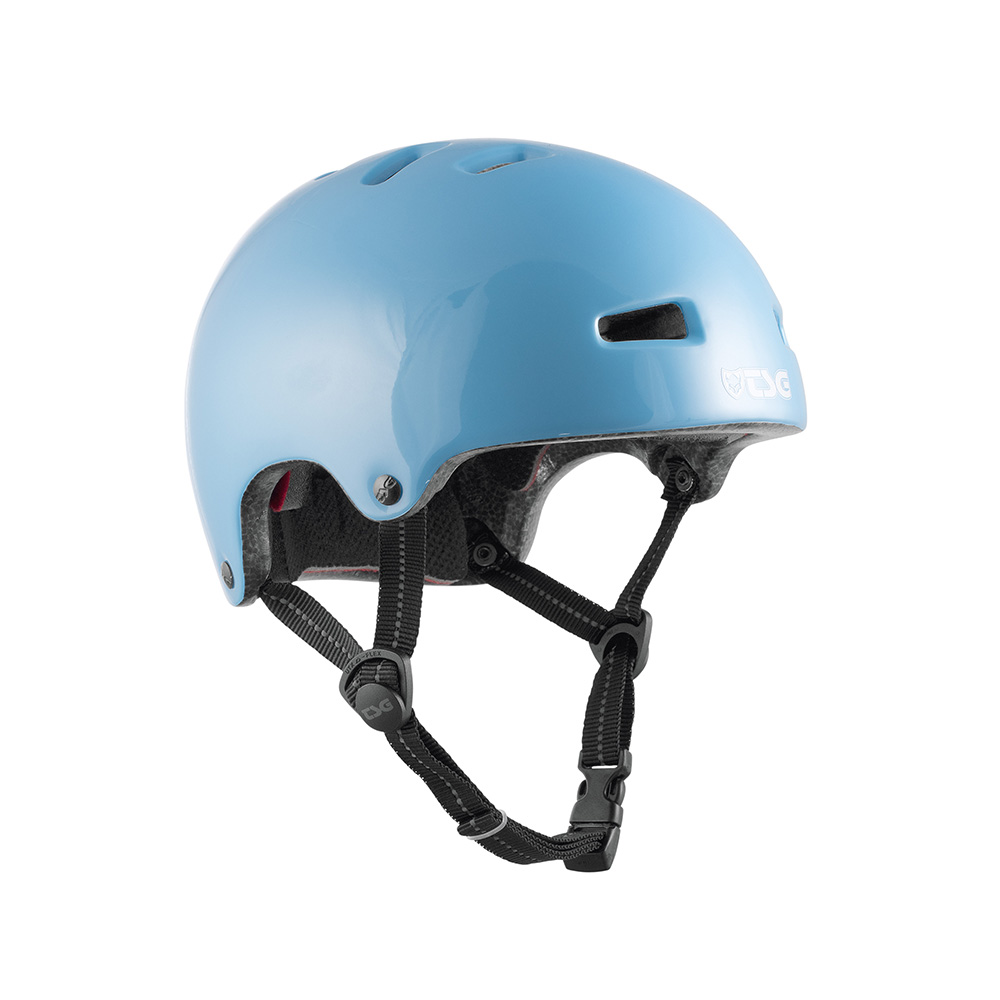 TSG Nipper Mini Bike Helmet Gloss Baby Blue 48-51cm
