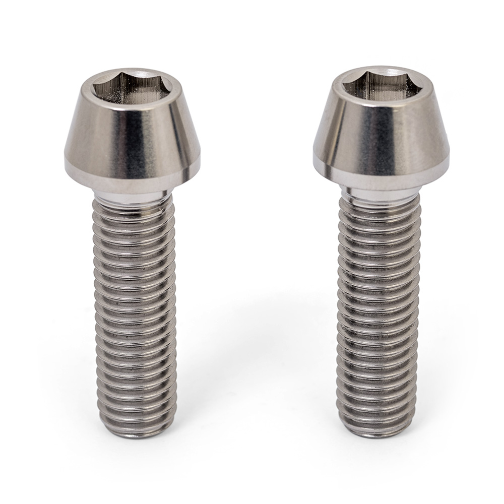 Halo DJD and MT Supadrive SS Titanium Bolts Natural M10 x 1.5 x 35mm