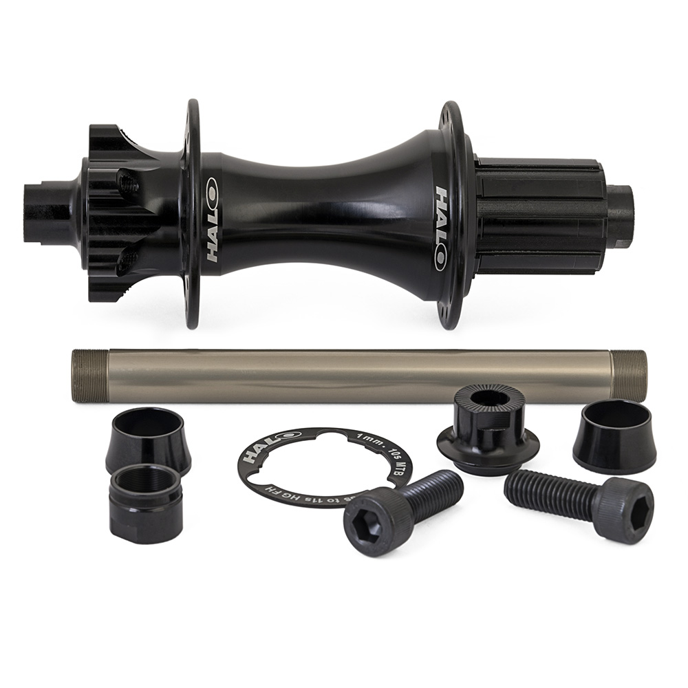 Halo Black 32H Fat 6Drive 170 Hub