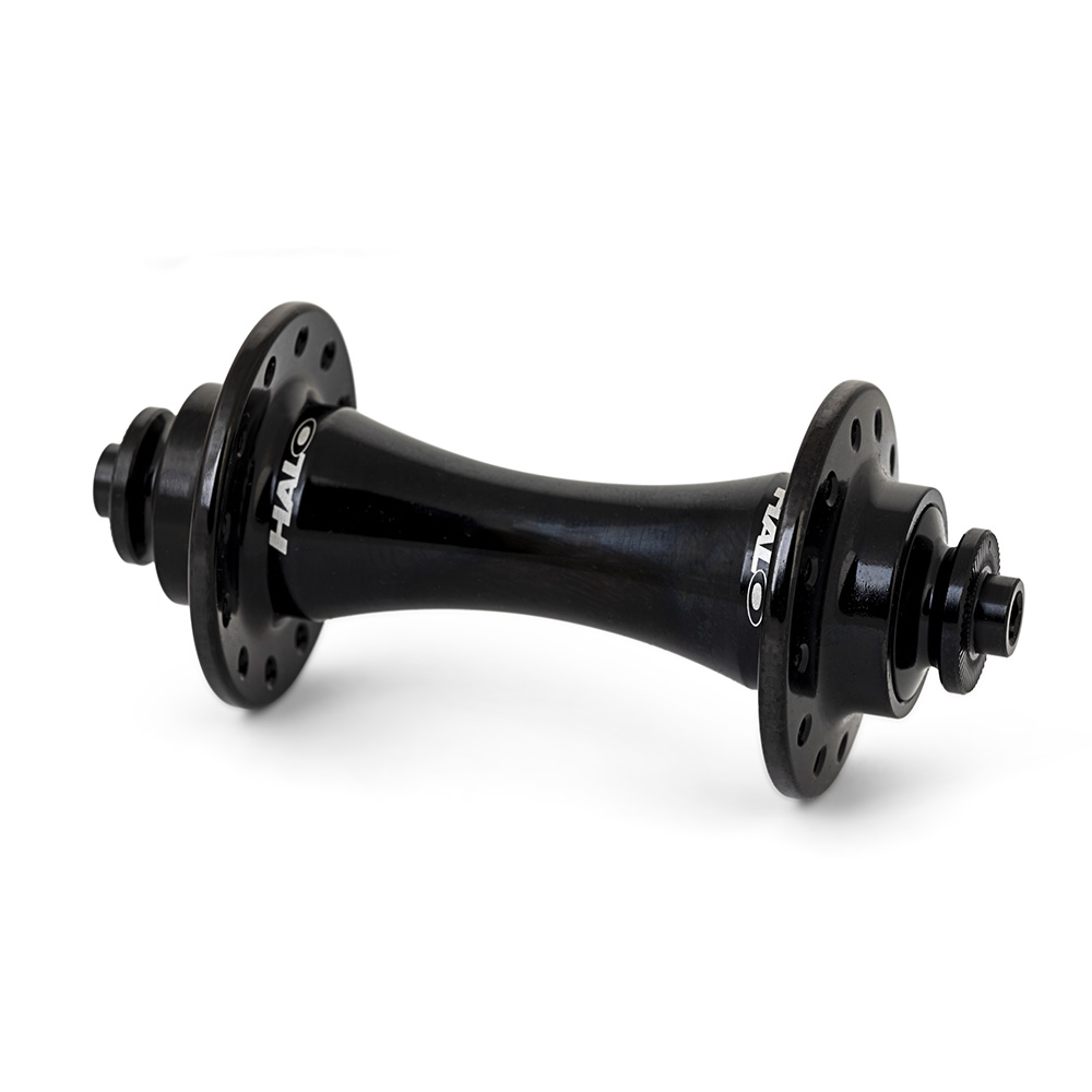 Halo Black 24H RS2 Front Hub Black
