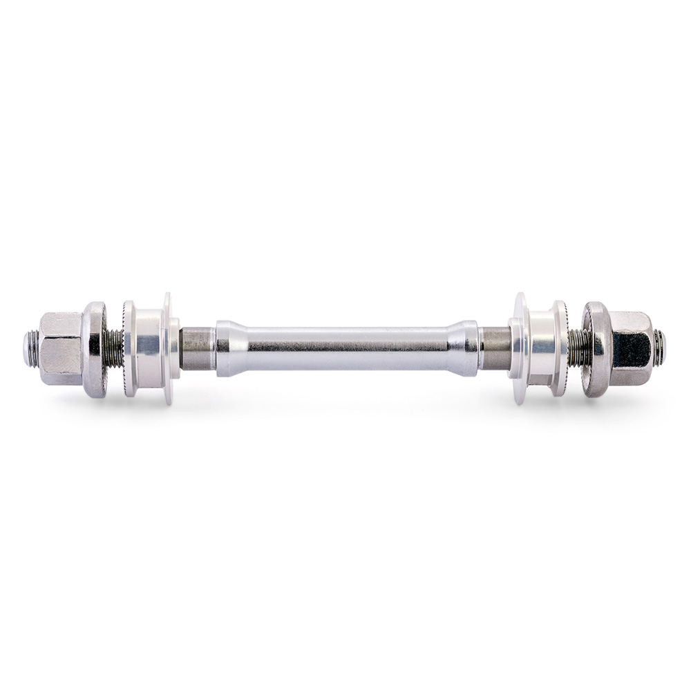 Halo Silver 100mm TK Front Hub Solid Axle