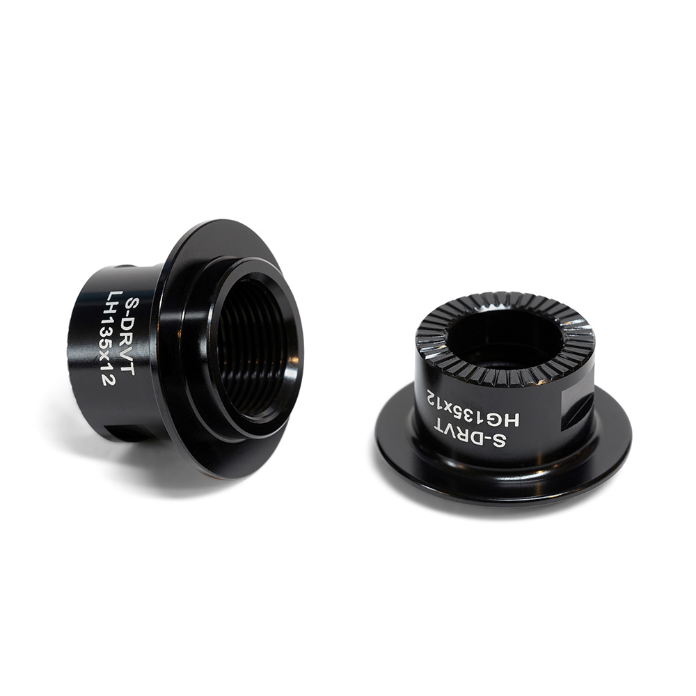 Halo Black 12x135/150 MT Supadrive Rear Axle End Cones