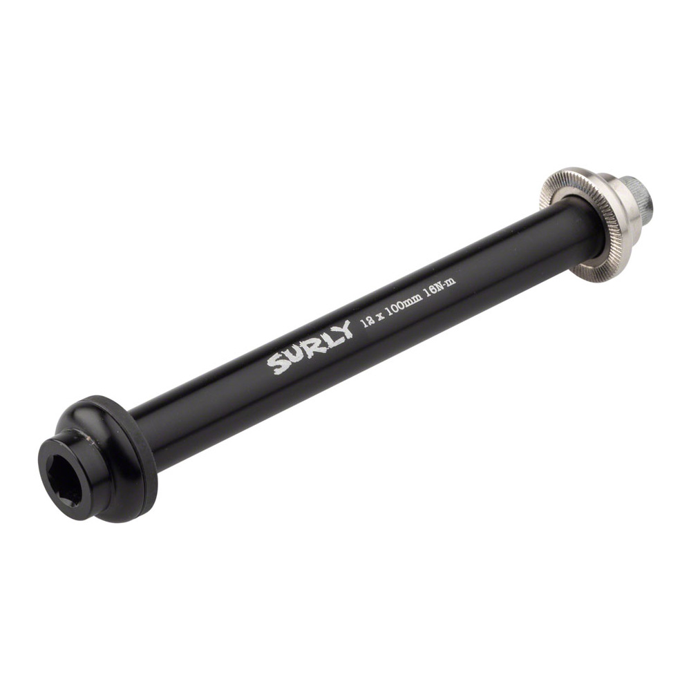 Surly Black 12x100mm V2 Thru-Axles