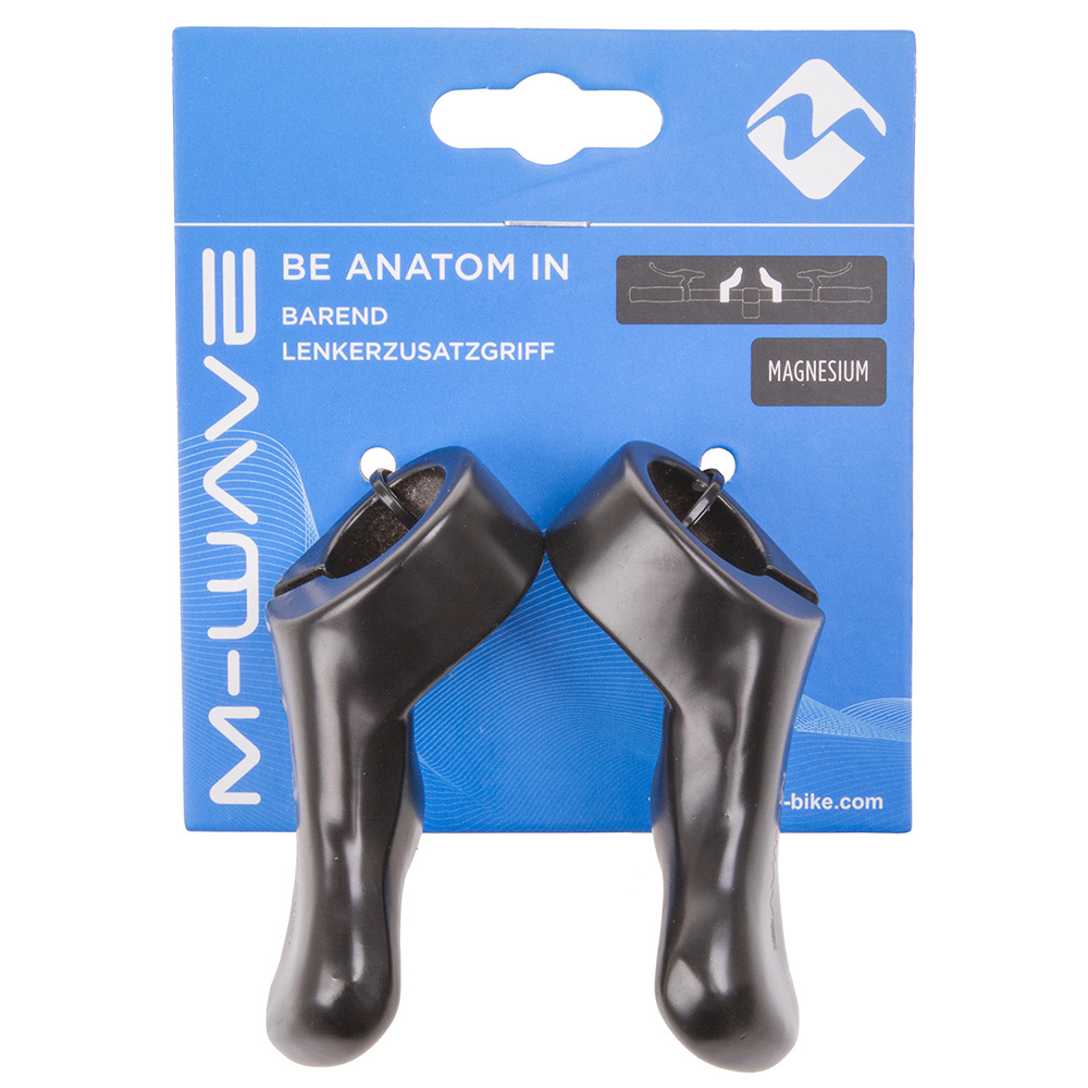 M-Wave Be Anatom In Bar End Black 22.2mm