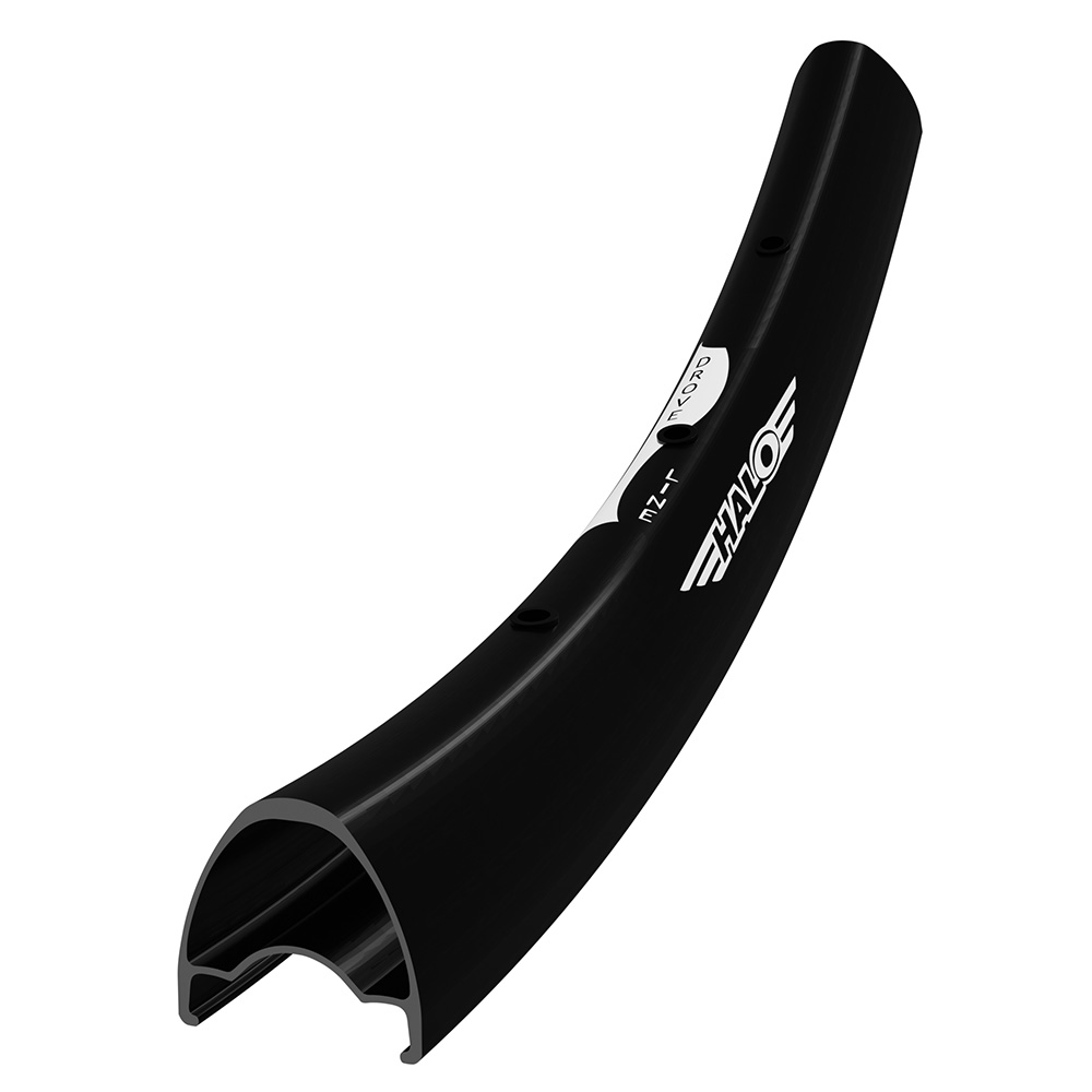 Halo 650b 27.5" Droveline Gravel Bike Rim 32H 26mm Wide Black 