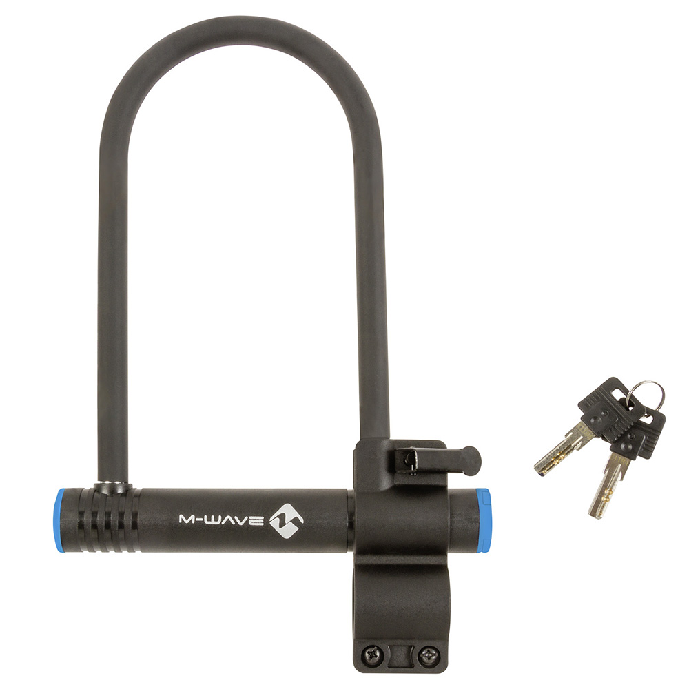 M-Wave B245 Shackle Lock Black 245mm