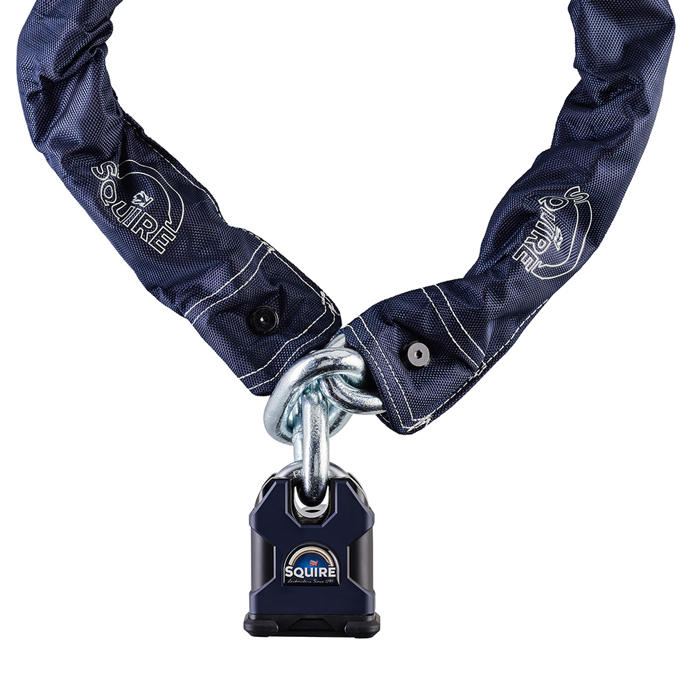 Squire Black 14x1200mm Juggernaut 65 Lock and Chain