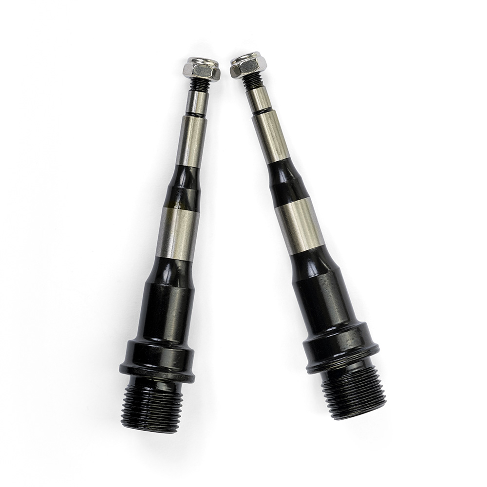 HT Components Replacement Axles various Black 9/16"