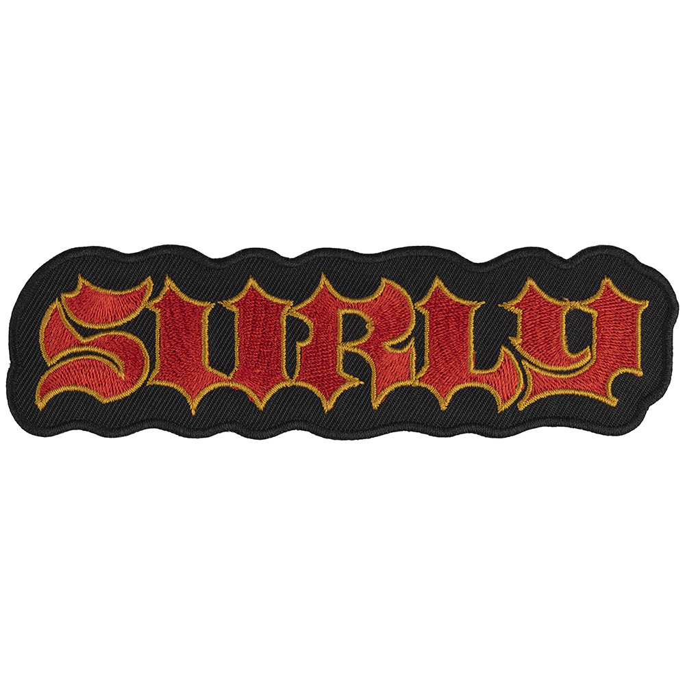 Surly Black/Red Patches