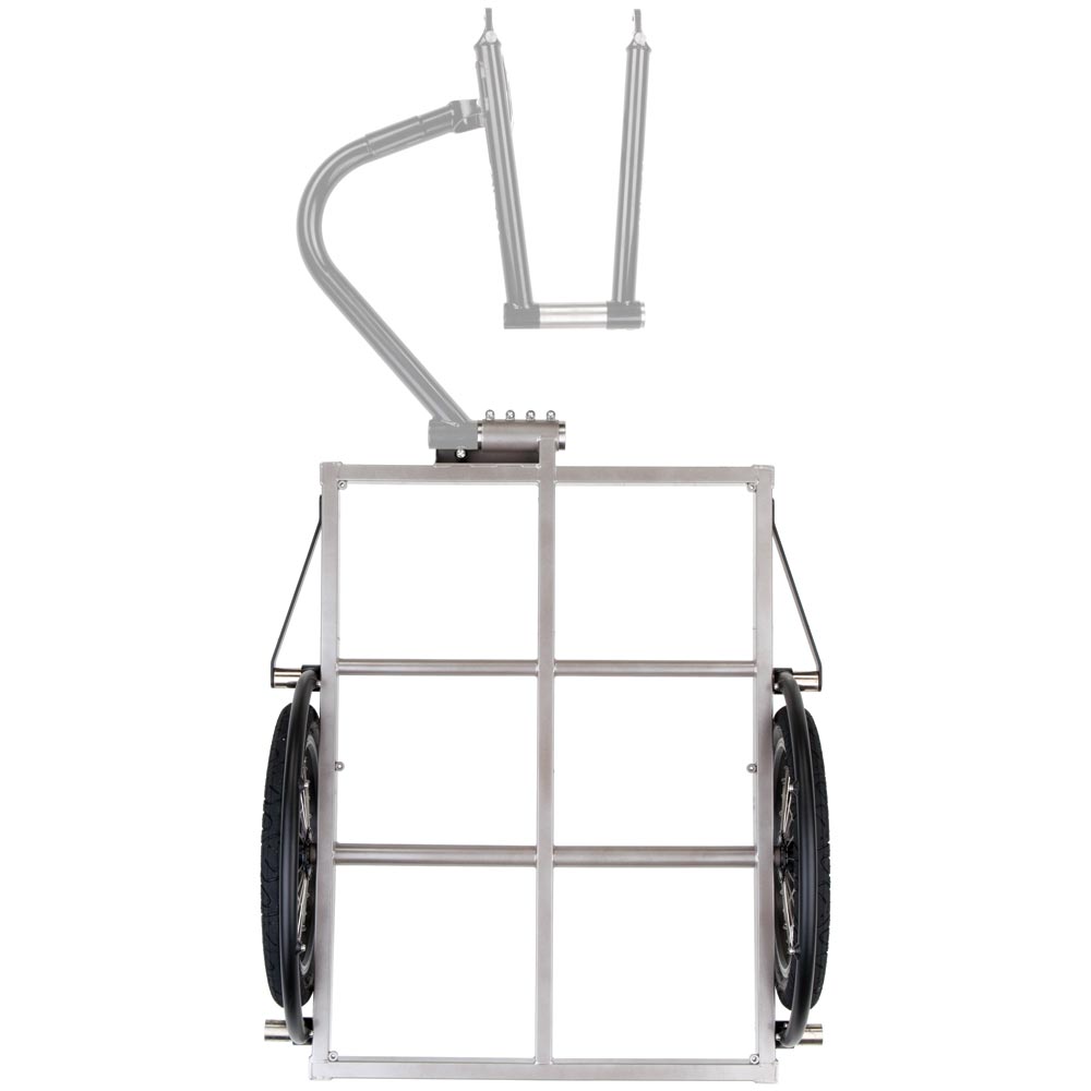 Surly Short Trailer Bed (Ted) 813x610mm Silver