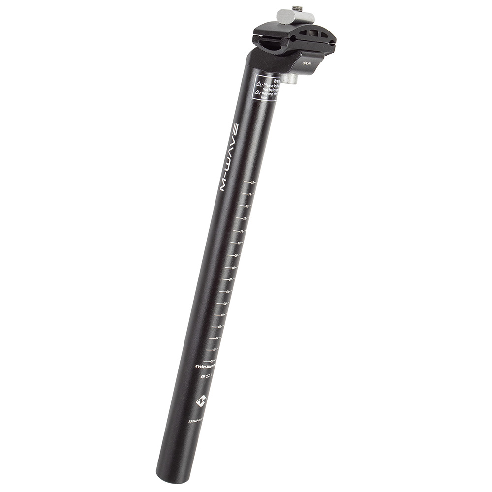 M-Wave C3 Alloy Seat Post Black 25.4mm