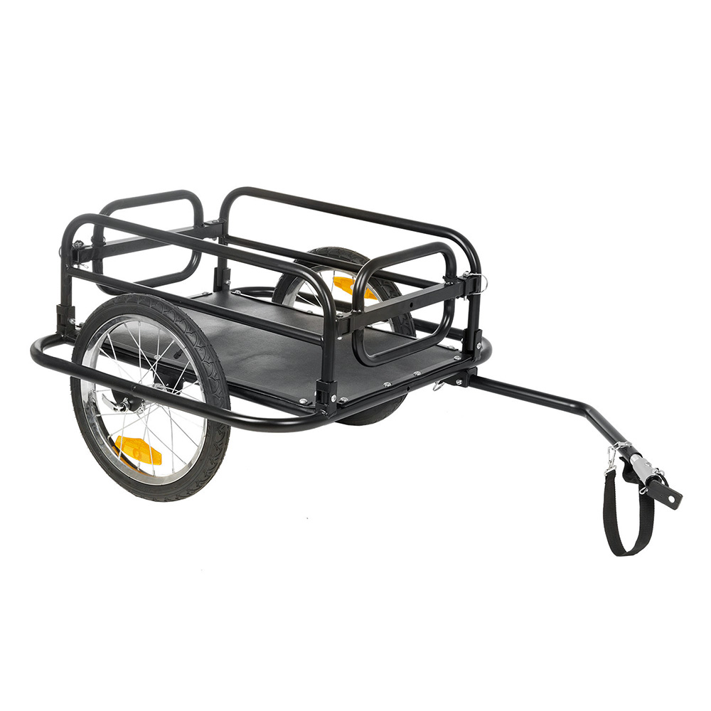 M-Wave Black Cargo "Stalwart Carry Fold 2 Cargo Trailer "