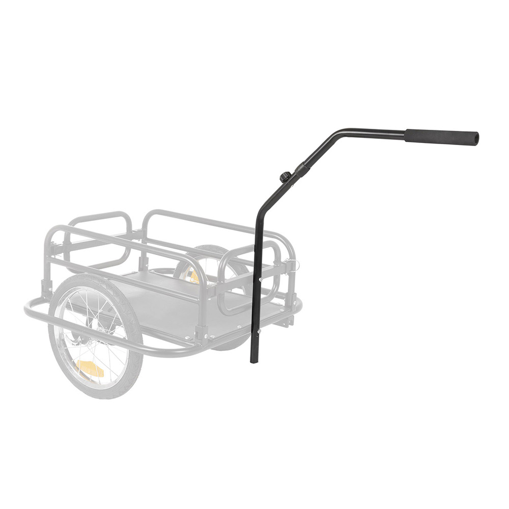 M-Wave Black Cargo Hand-Cart Handle for Carry 2 Trailer