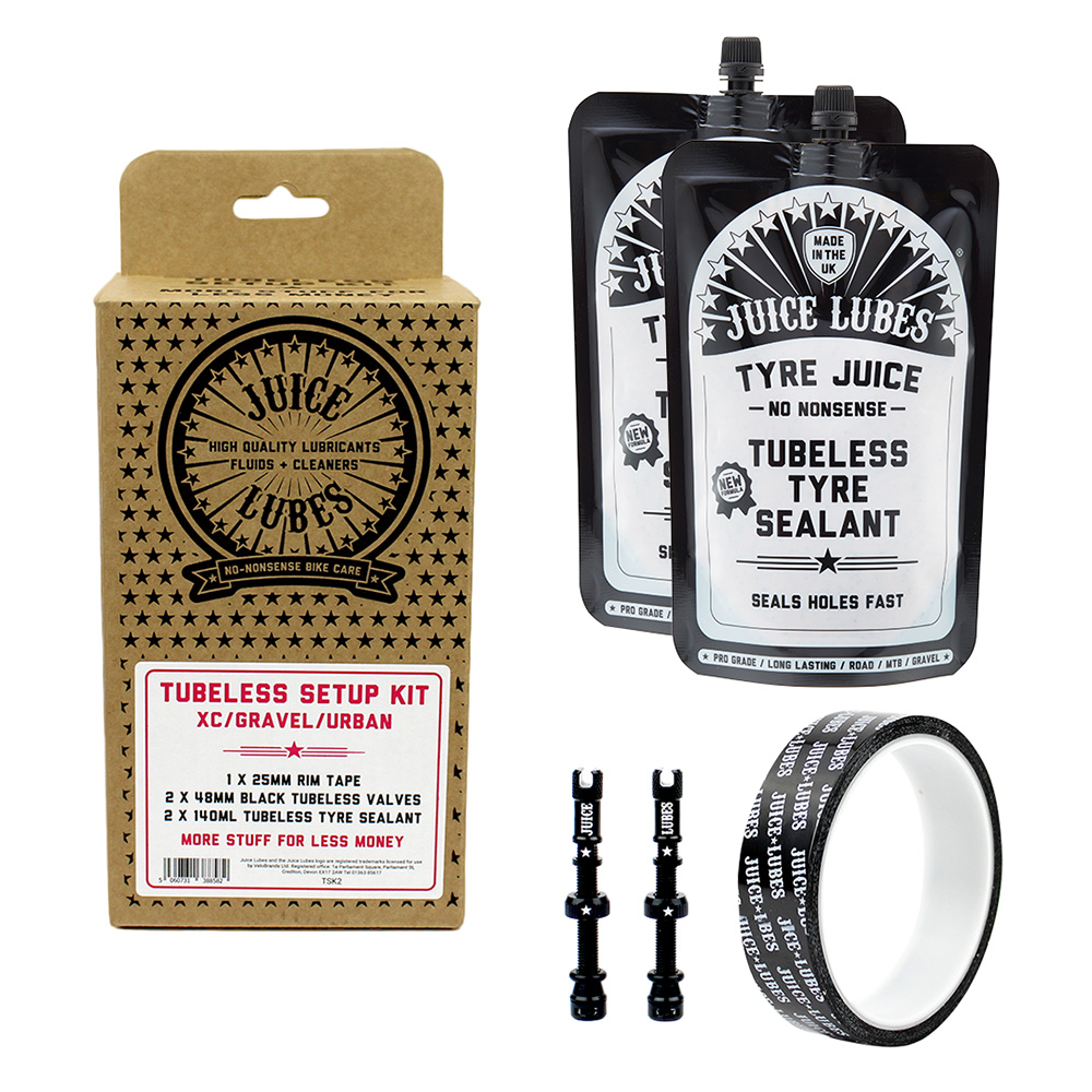 Juice Lubes Tubeless Setup Kits XC/Gravel 
