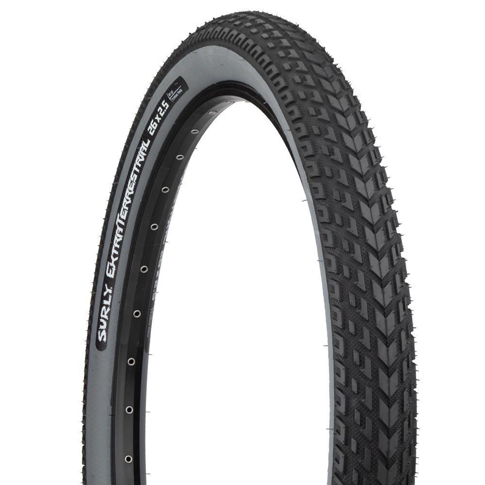 Surly 26" x 2.50" ExtraTerrestrial Tyre Folding 60Tpi TLR Black/Grey