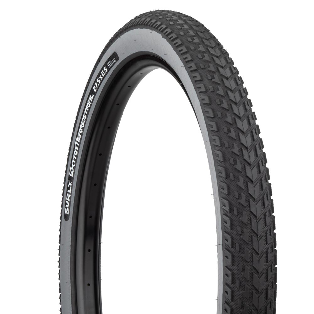 Surly 27.5" x 2.50" ExtraTerrestrial Tyre Folding 60Tpi TLR Black/Grey