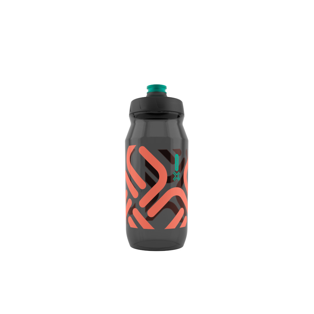 Fidlock 600ml Fidguard Bottle Trans Black/Coral