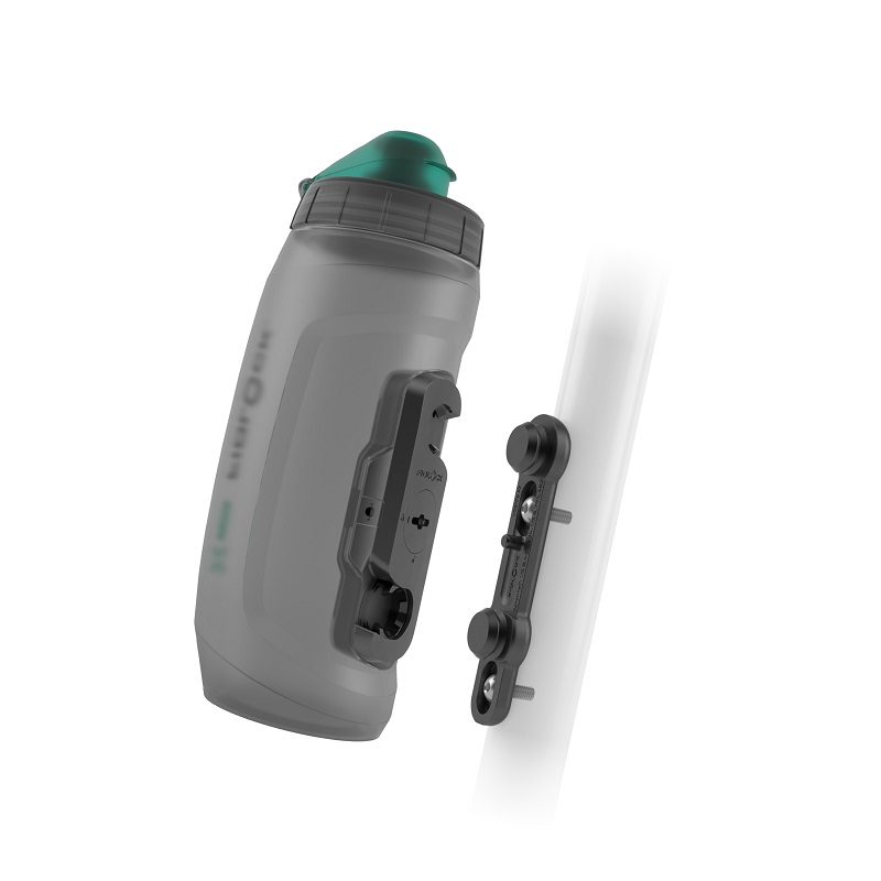 Fidlock T.Black/Green 590ml TWIST Anti-bac bottle 590 + bike base