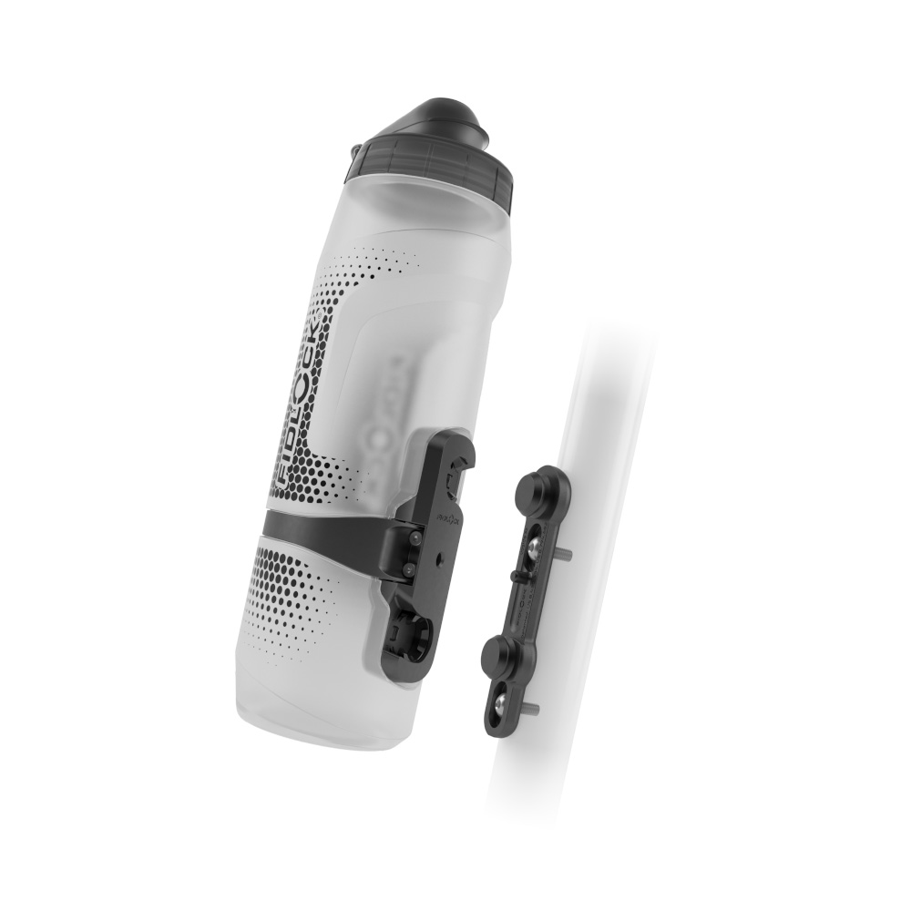 Fidlock 800ml TWIST bottle 800 + bike base Clear
