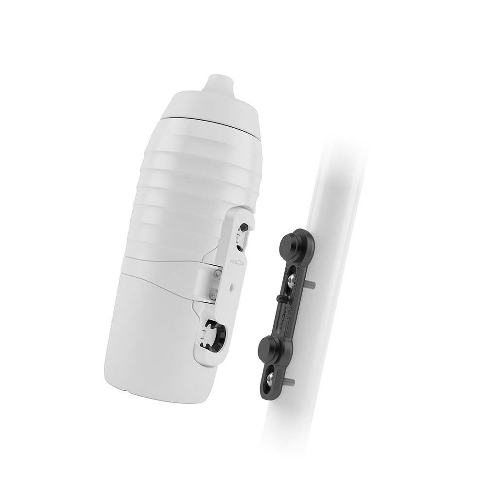 Fidlock White 600ml TWIST x KEEGO bottle 600 + bike base