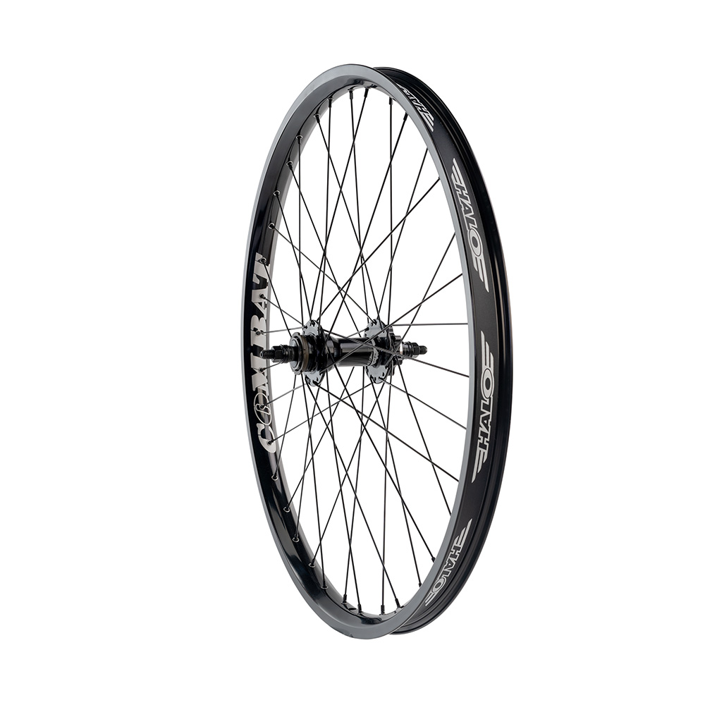 Halo Black 26" Combat II 26" Single Speed HG Rear Wheel