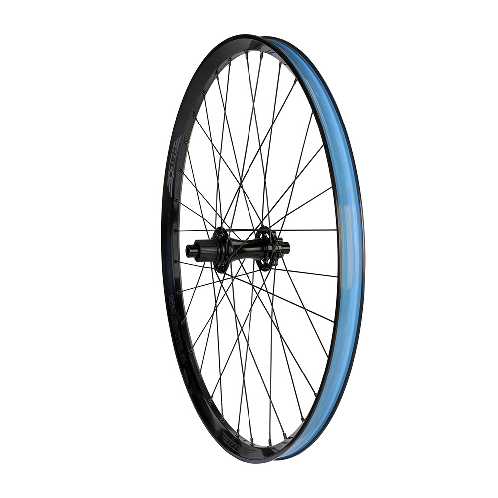 Halo Stealth Black 27.5" Gravitas MT 32H 157mm Shimano MicroSpline Superboost/DH Rear Wheel