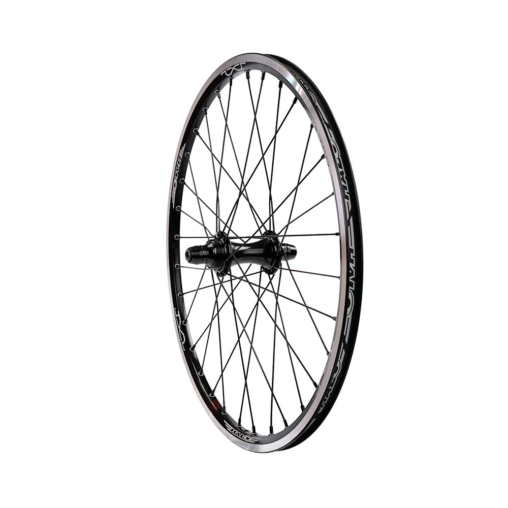 Halo Black 20x11/8" JX2 Junior BMX Race 20 x 1 1/8" Rear Wheel