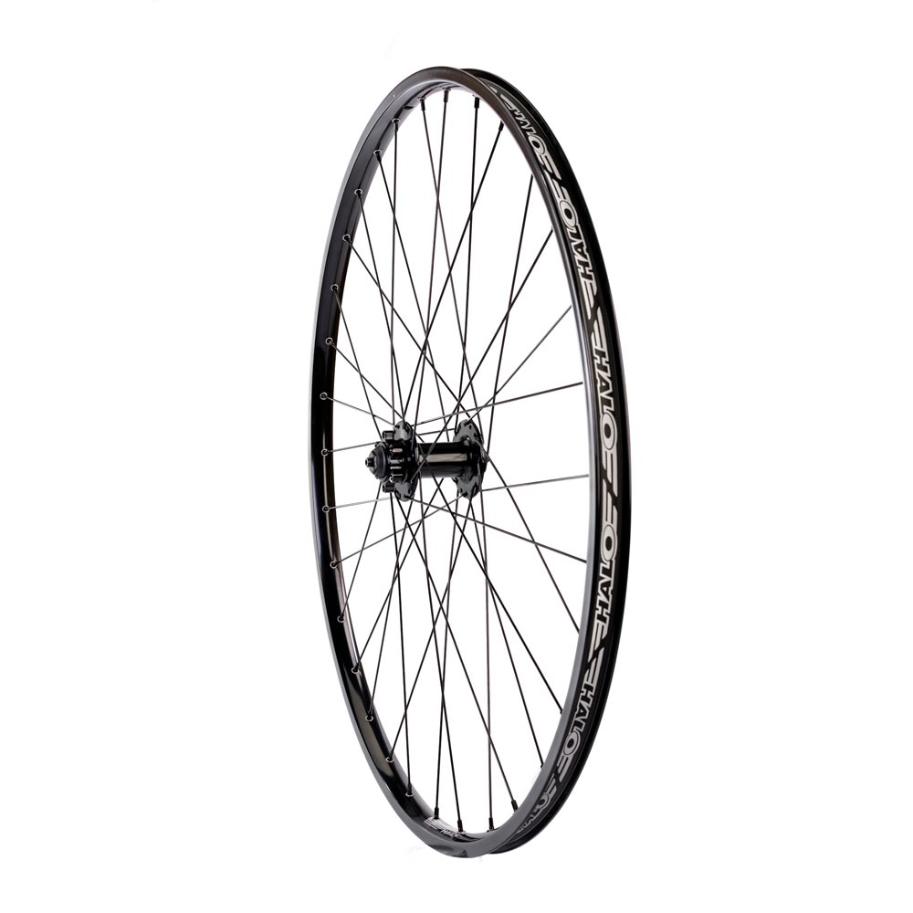 Halo White Line 700c Urban Front Wheel 32h Disc Hub Black