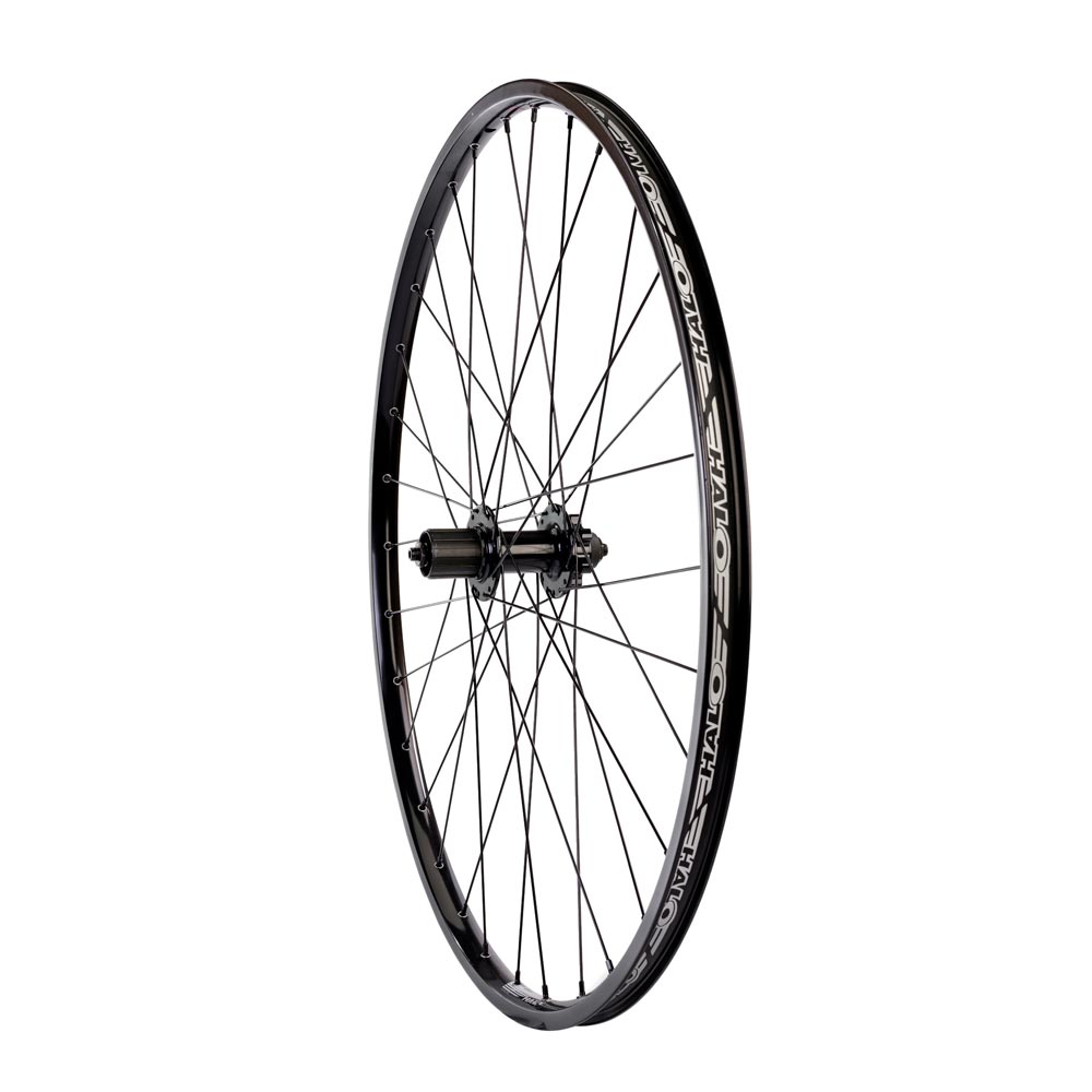 Halo White Line 700c Urban Rear Wheel Shimano HG 32h Disc Hub Black