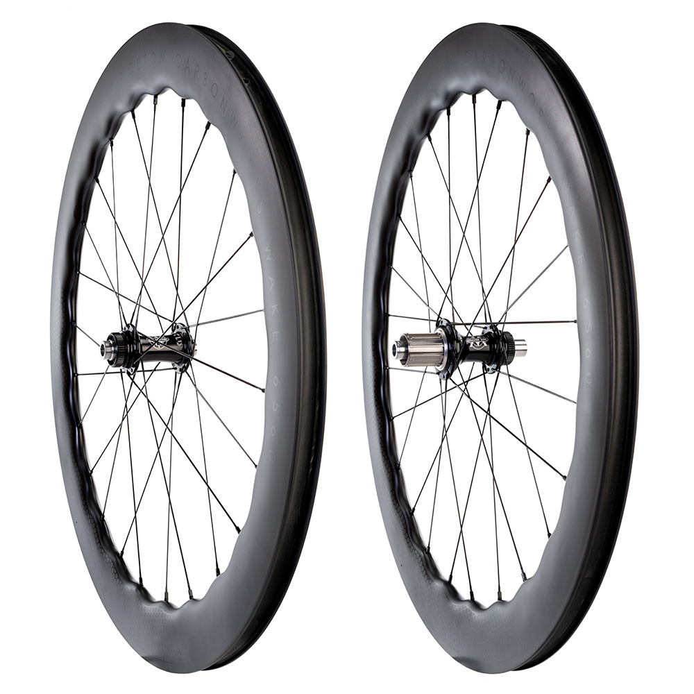 Carbon Wheelset 700c Princeton CarbonWorks Wake 6560 White Industries Disc Hubs
