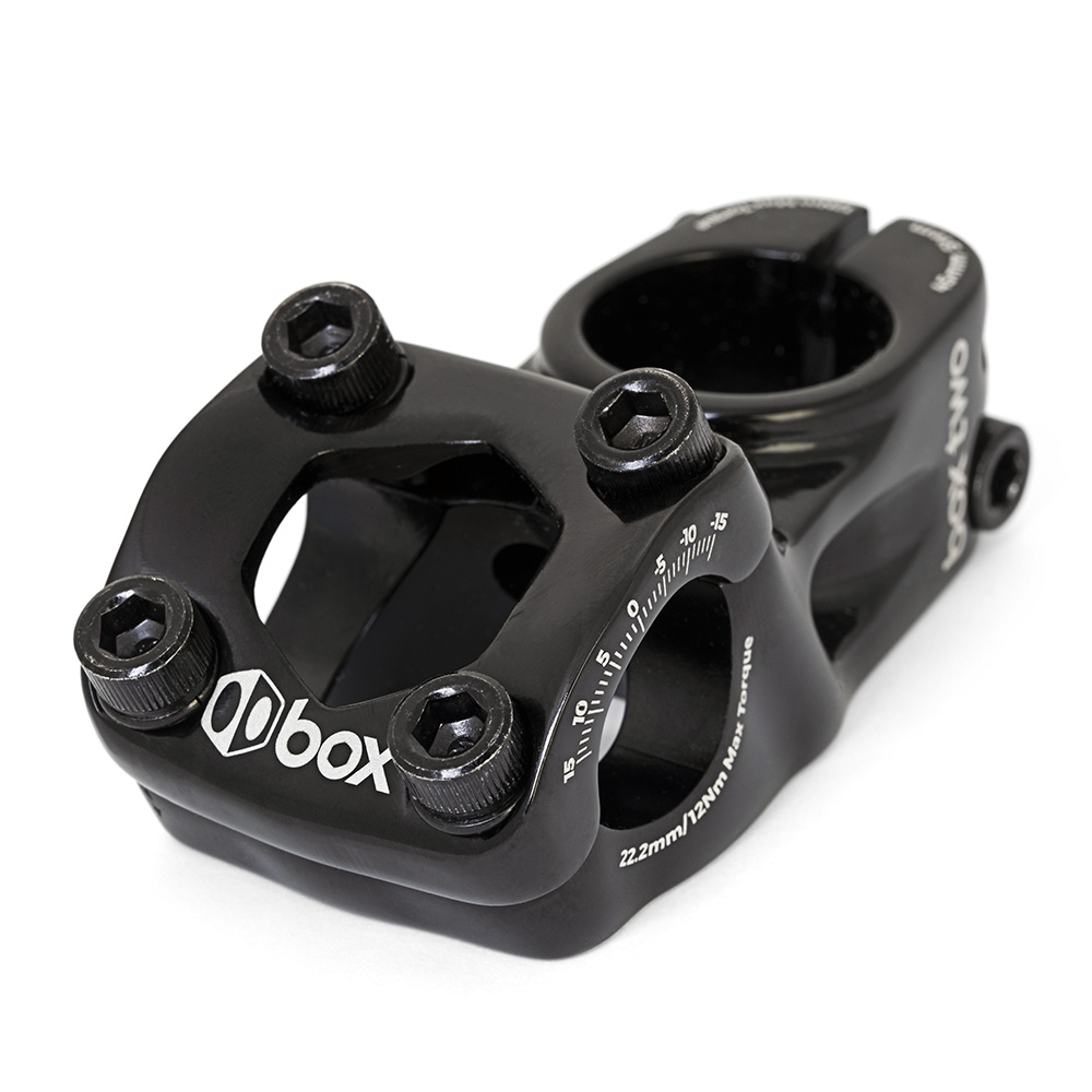 BOX BMX Box Two Top Load Stem 45mm 22.2 x 1" Black