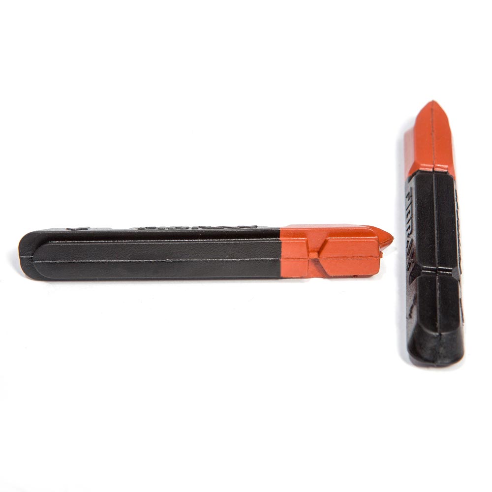 Fibrax SH705D Rhino Dual Compound Replacement Brake Pad Inserts Black/Red