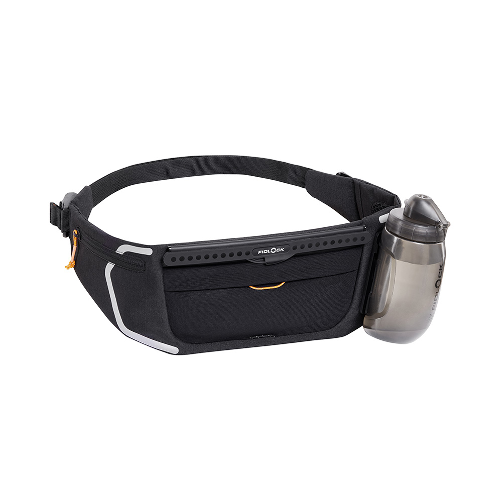 Fidlock HIPBELT Single Sports Belt Bag & 450ml Bottle Black