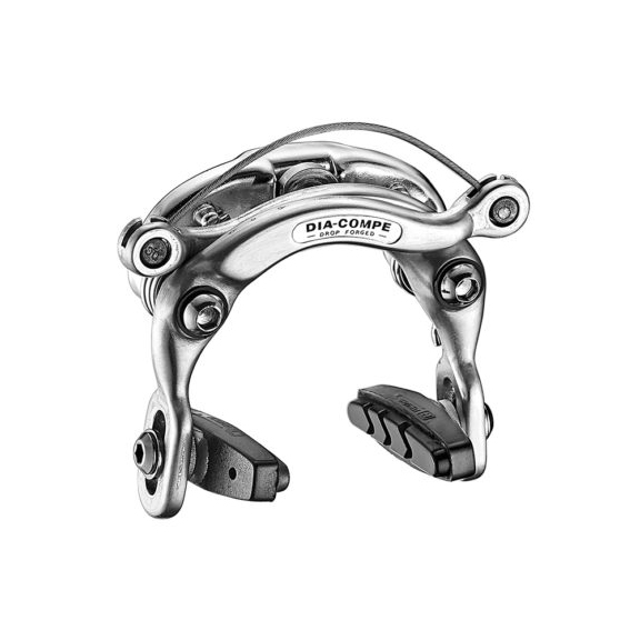 Dia Compe 610-N Center Pull Caliper Brake 47-61mm Silver