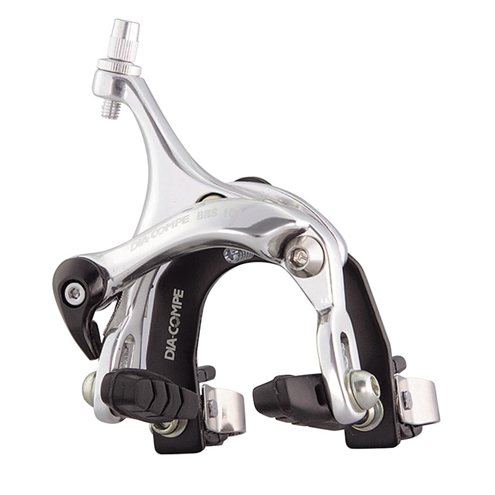 Dia-Compe Track Front Brake Inc, Mount Plates & Fork clips