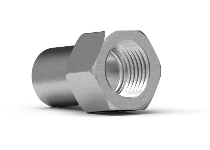 Fibrax Silver Hse Con Hydraulic Connectors
