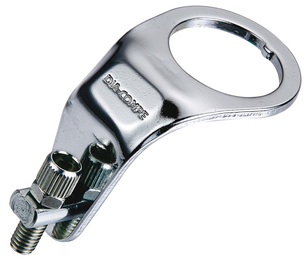 Brake Cable Hanger 1" Steerer Dia-Compe 1252 Steel Silver