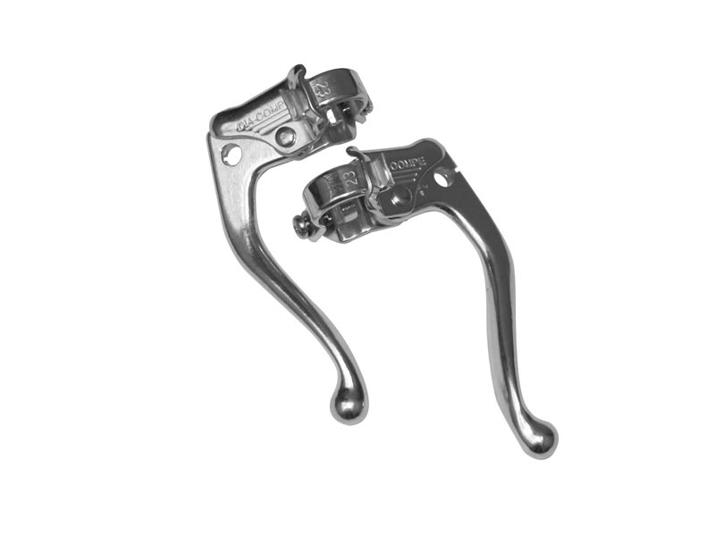 Dia-compe 131 Curved Road Levers 23.8mm Pair Silver