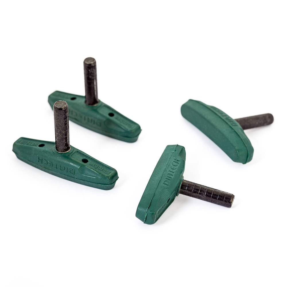 Dia Compe Hombre Studded BMX Brake Pads Green