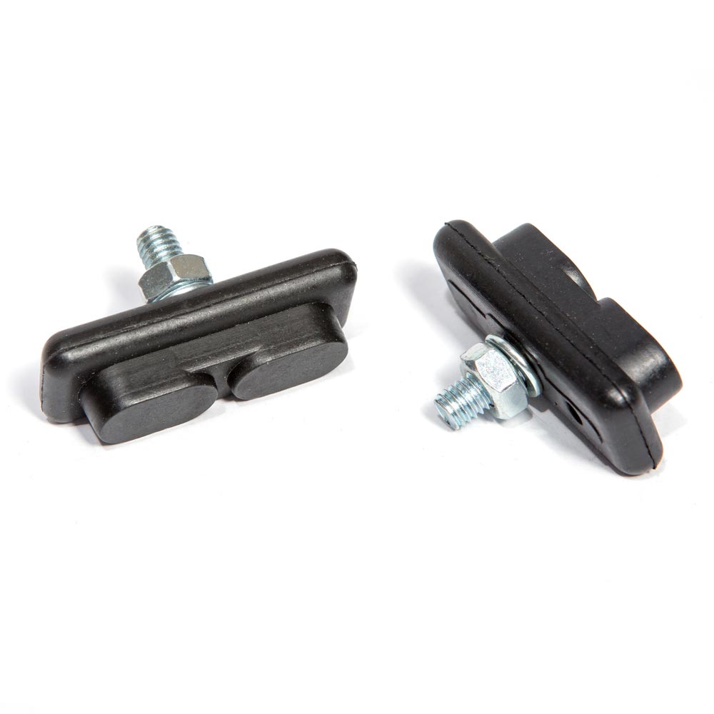 Fibrax SH297 Caliper (Nutted) Type Brake Pads Black