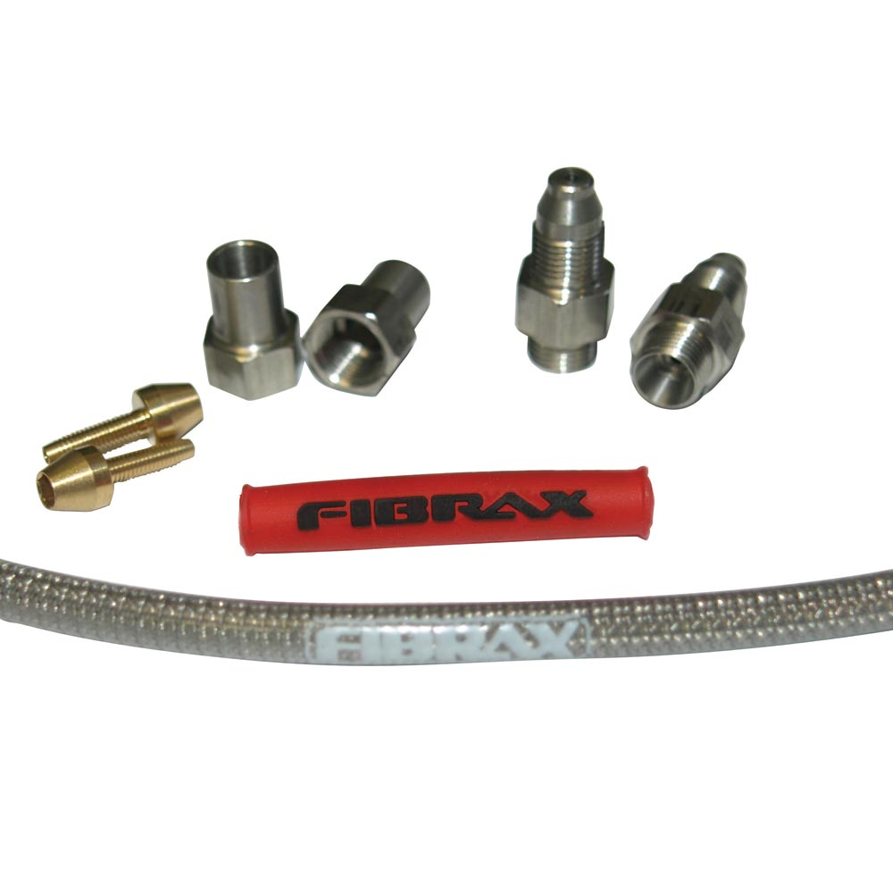 Fibrax Silver 0.9m Fibraflex Hydraulic Hose Kit 3
